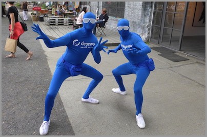 Performance in Morphsuits